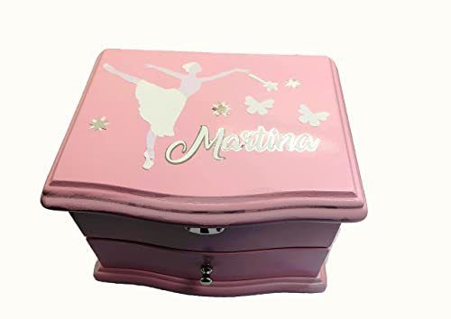 Jewelry box for fluorescent ballerina